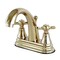 Kingston Brass KS7612BEX 4" Centerset Bathroom Faucet, Polished Brass KS7612BEX - alternate 1
